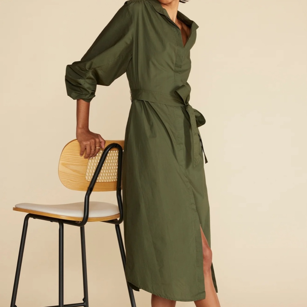 Averi Organic Cotton Shirt Dress